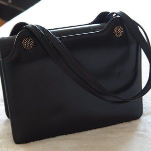 Vintage Black Rosart Handbag circa 1950s/1960s